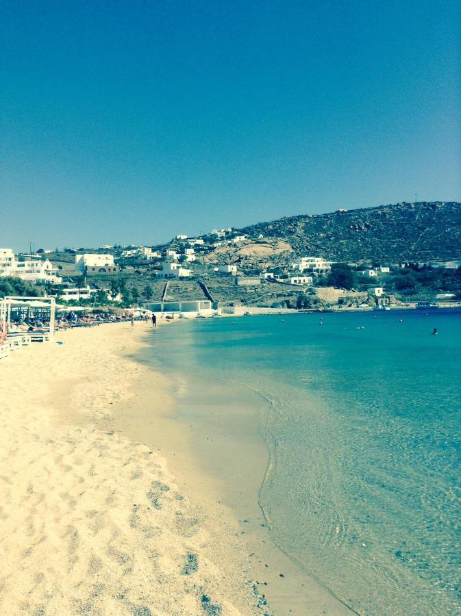 Magical Ornos! Beach House!Beach 1' Walk-Mykonos Town 2Km Eksteriør bilde