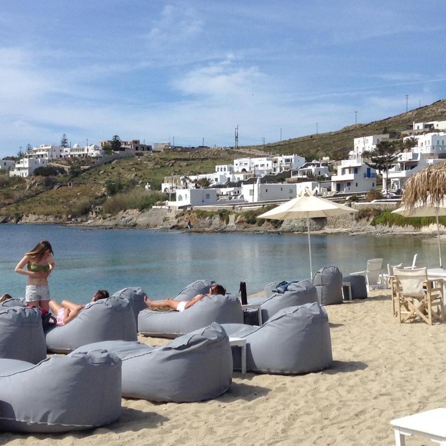 Magical Ornos! Beach House!Beach 1' Walk-Mykonos Town 2Km Eksteriør bilde