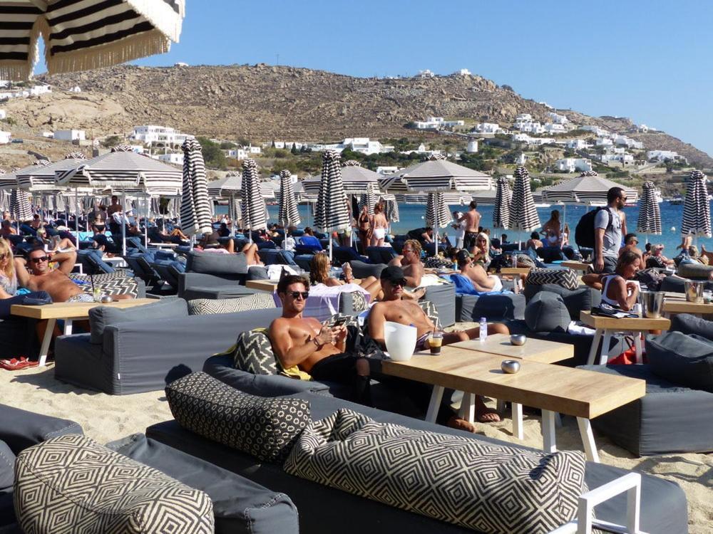 Magical Ornos! Beach House!Beach 1' Walk-Mykonos Town 2Km Eksteriør bilde